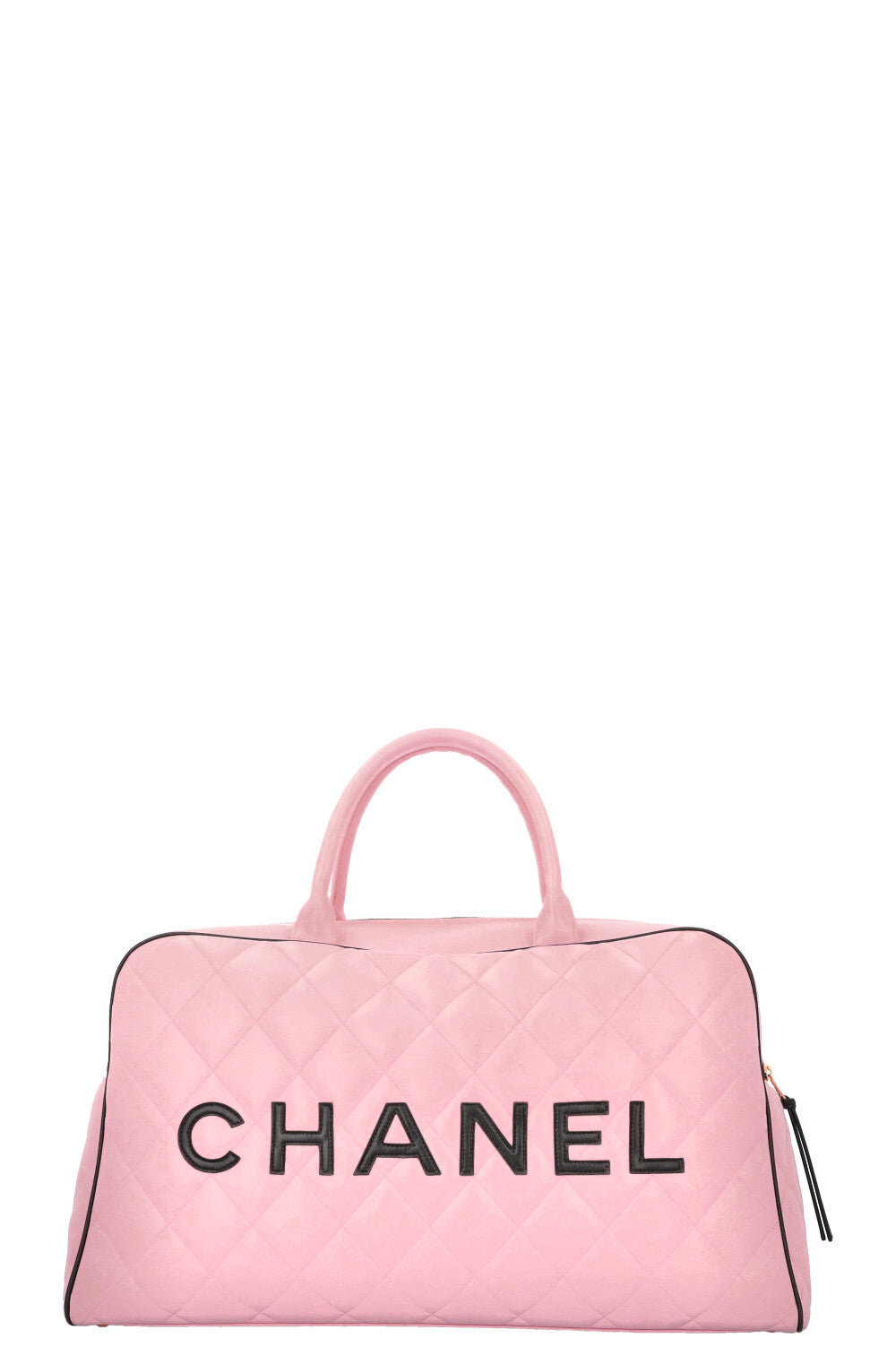 CHANEL Bowling Bag Calfskin Pink
