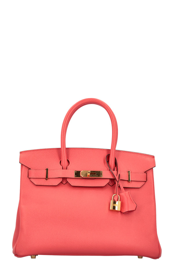 HERMÈS Birkin 30 Epsom Rose Jaipur