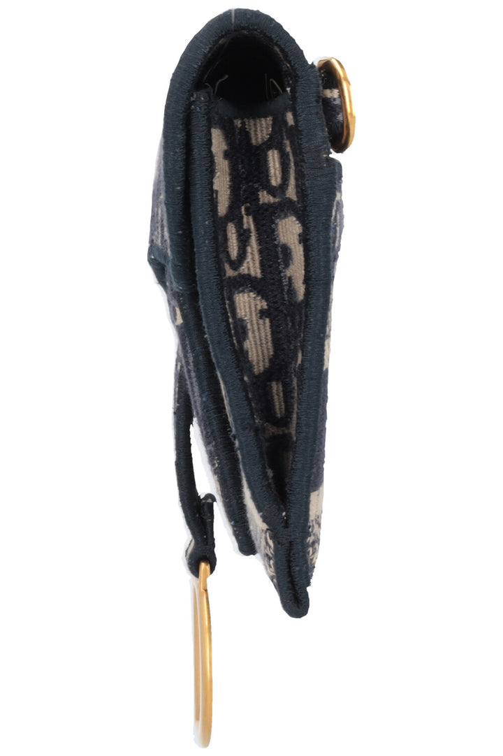 CHRISTIAN DIOR Saddle Belt Pouch Oblique Canvas