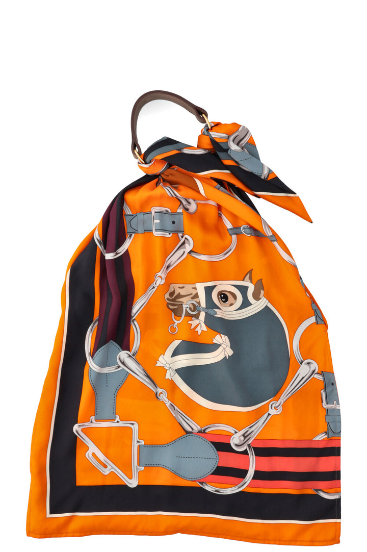 HERMÈS Petit H Furoshiki Shopper Silk