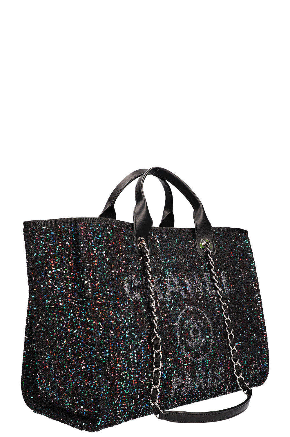 CHANEL 2020 Medium Deauville Sequins Bag