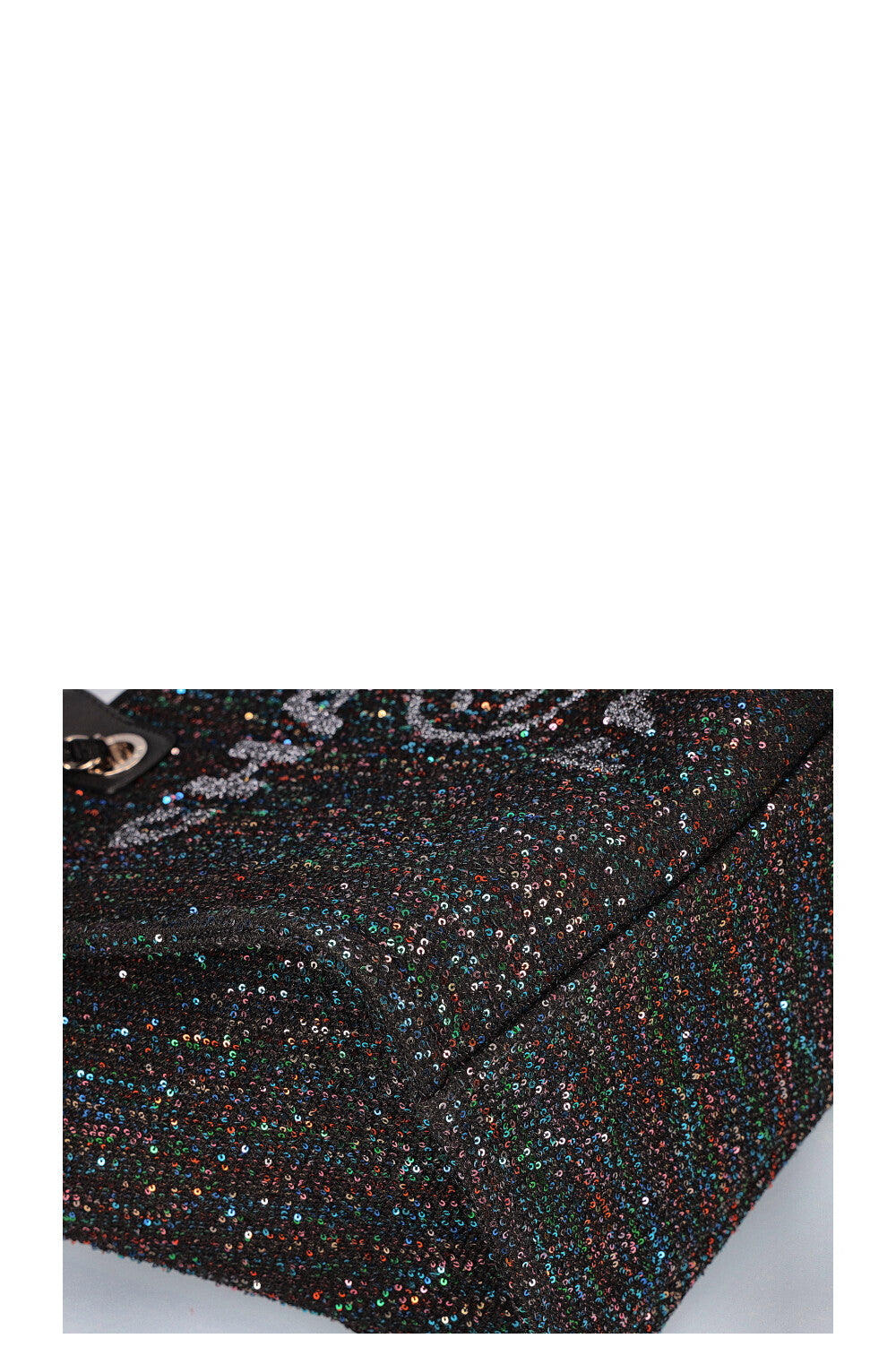 CHANEL 2020 Sac moyen à paillettes Deauville