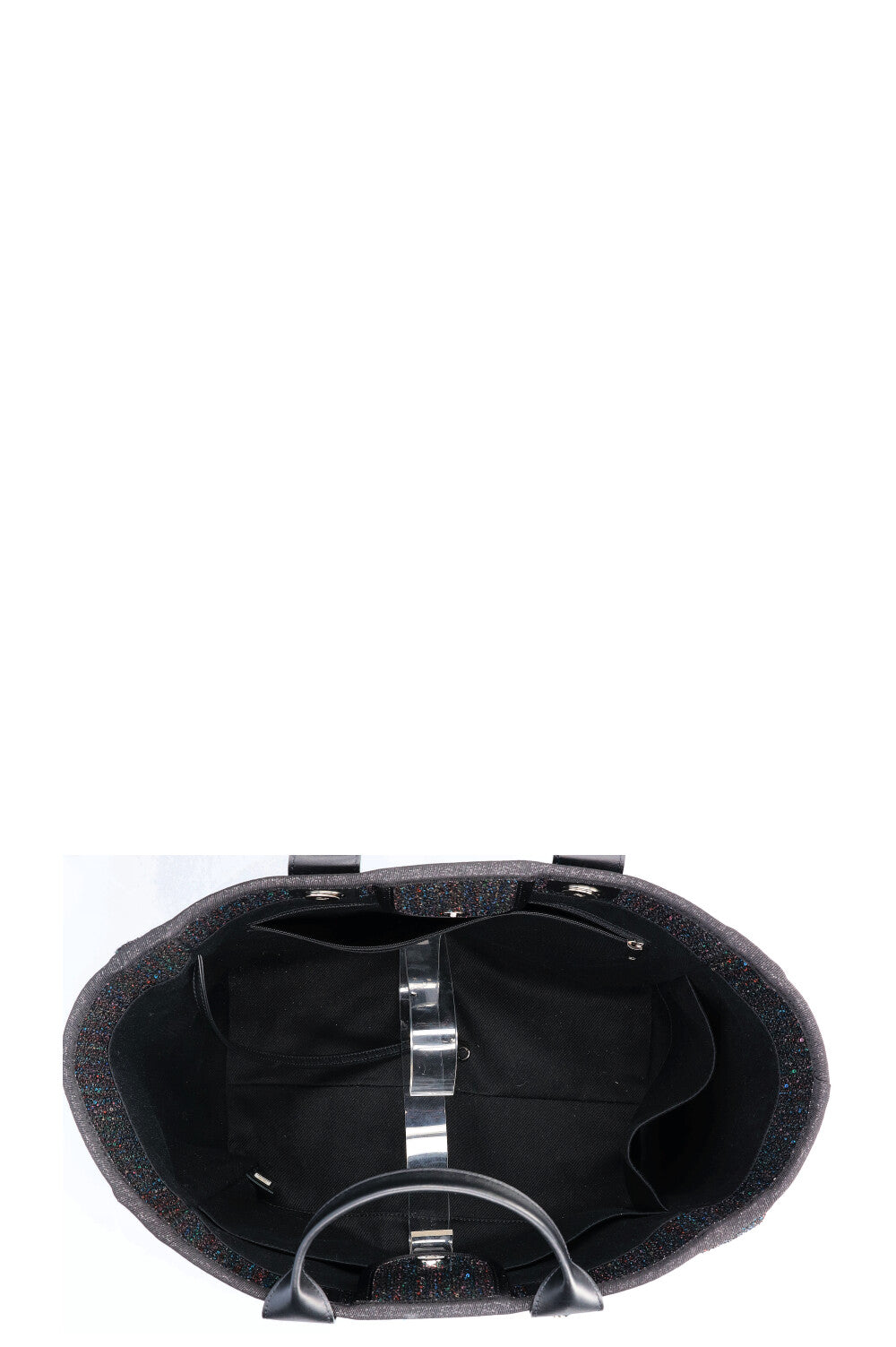 CHANEL 2020 Sac moyen à paillettes Deauville