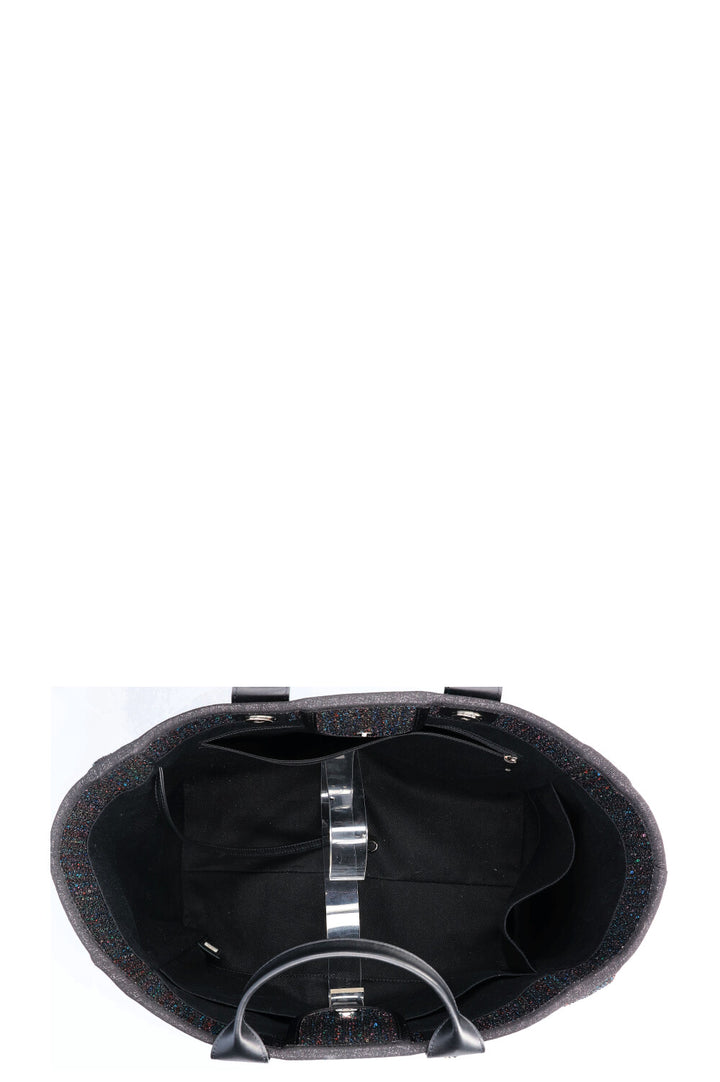 CHANEL 2020 Sac moyen à paillettes Deauville