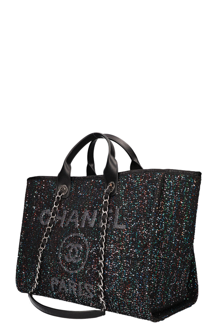 CHANEL 2020 Medium Deauville Sequins Bag