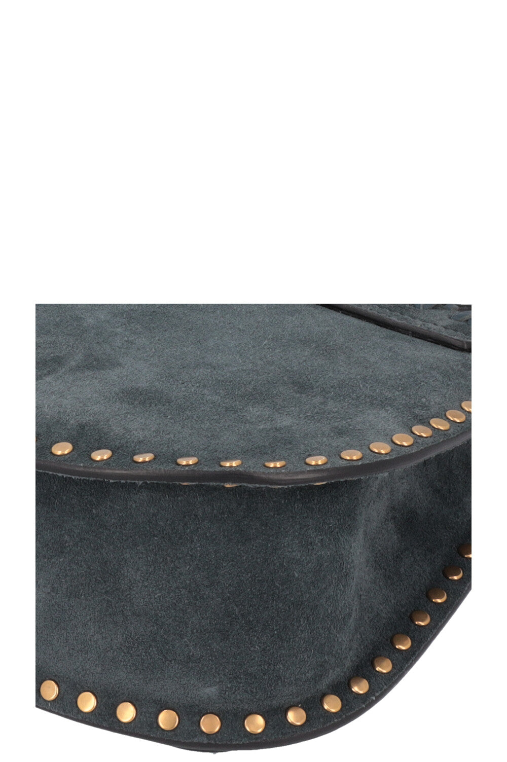 CHLOÉ Hudson Small Bag Suede Petrol