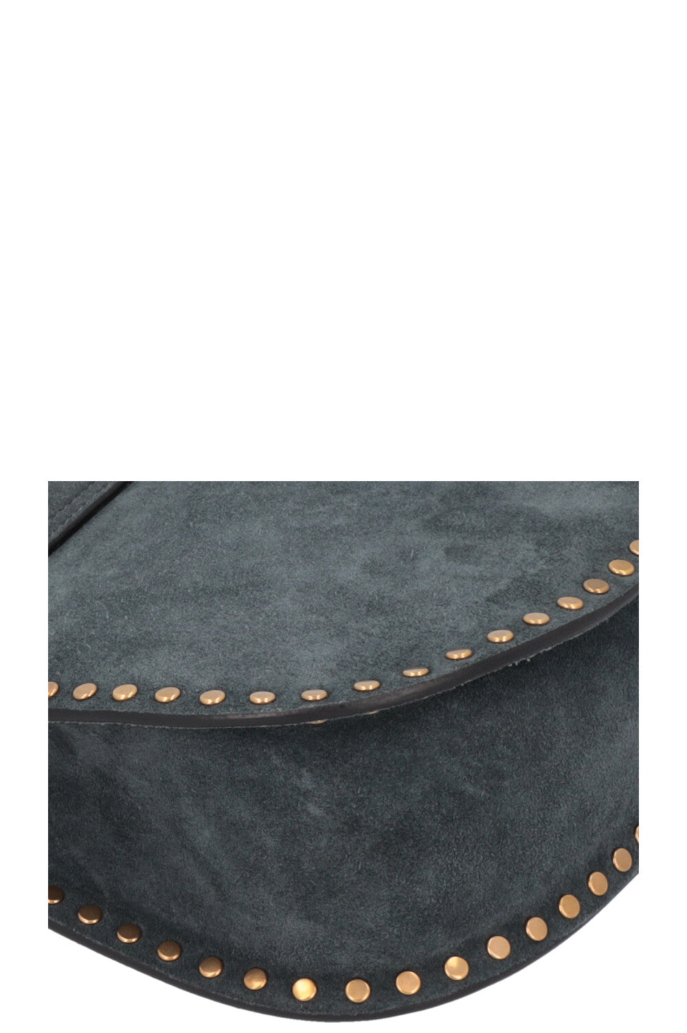 CHLOÉ Hudson Small Bag Suede Petrol