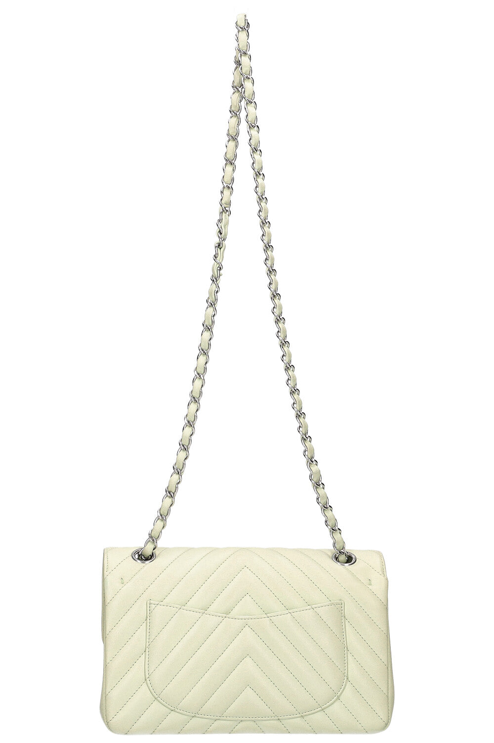 CHANEL Double Flap Bag Chevron