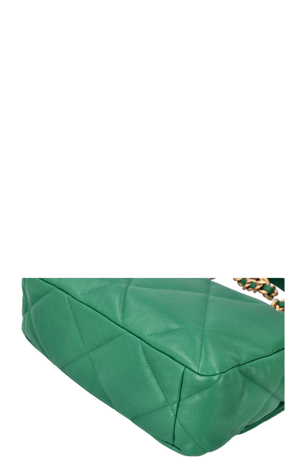 CHANEL 19 Large Bag Green