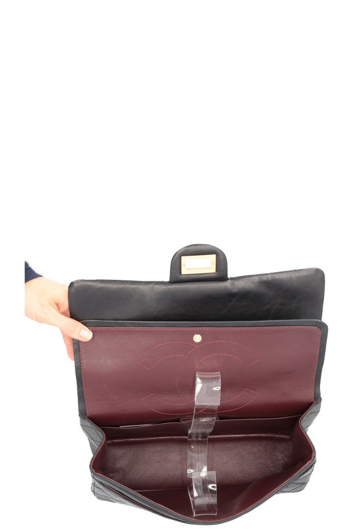 CHANEL Maxi 2.55 Sac Noir