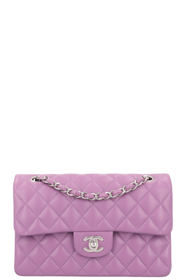 CHANEL Small Double Flap Bag Lilac