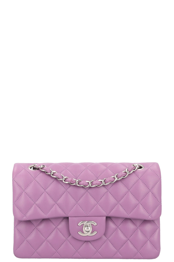 CHANEL Small Double Flap Bag Lilac
