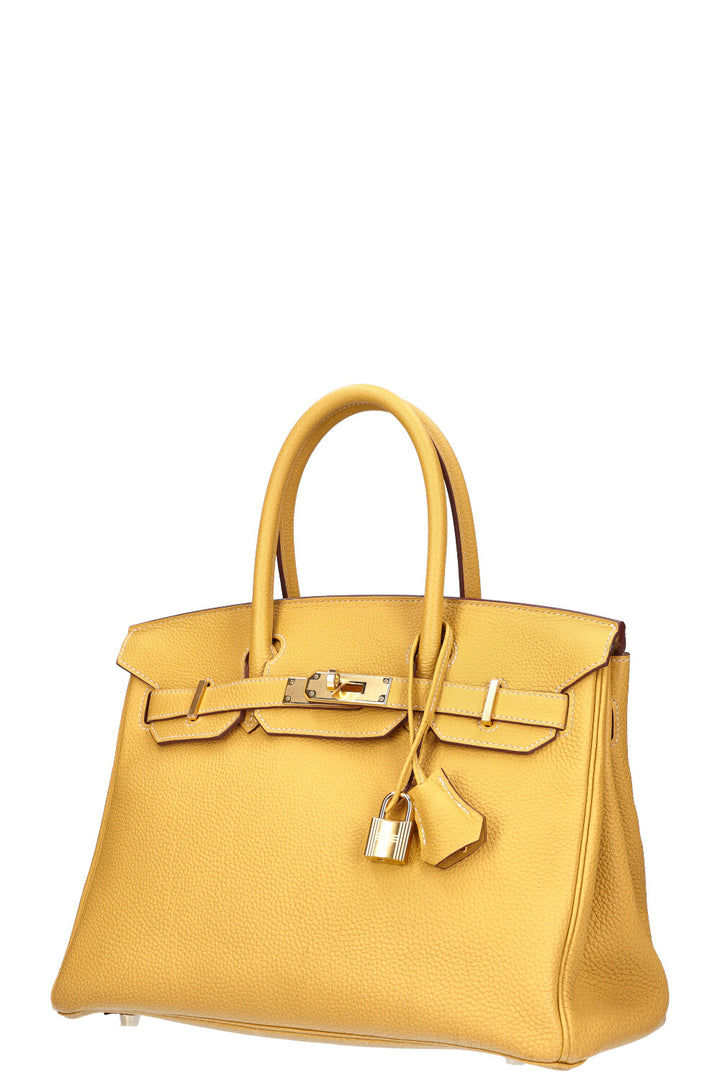 HERMÈS Birkin 30 Togo Curry