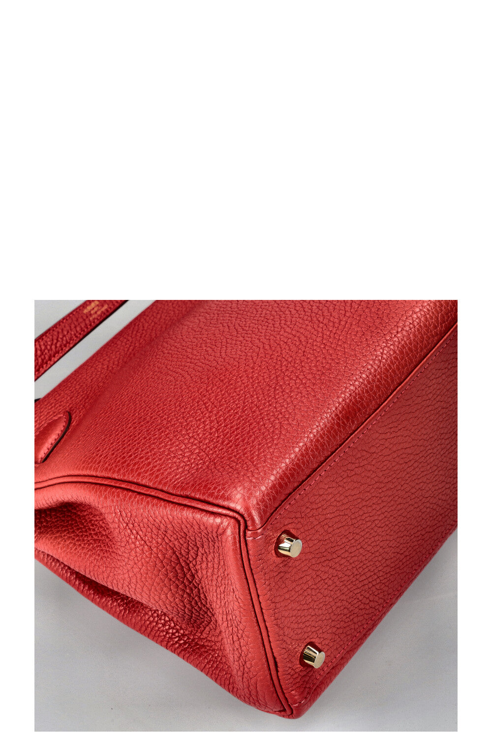 HERMÈS Kelly II 28 Clemence Rouge Casaque