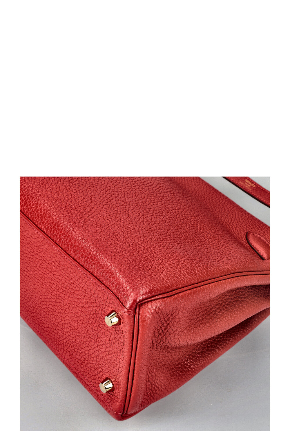 HERMÈS Kelly II 28 Clemence Rouge Casaque