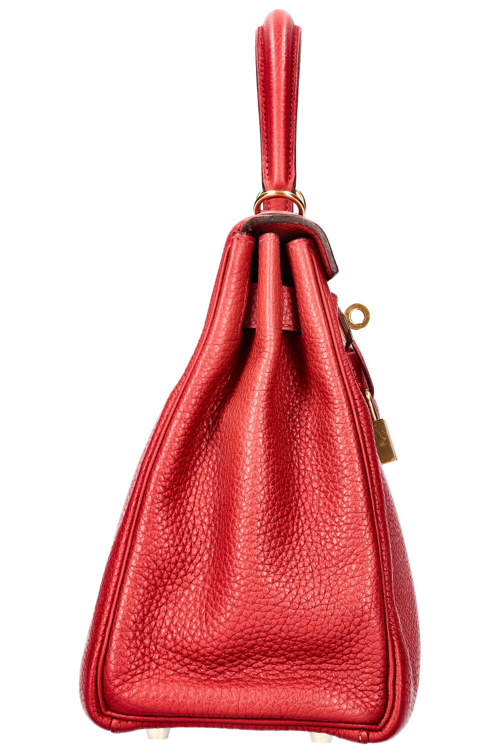 HERMÈS Kelly II 28 Clemence Rouge Casaque