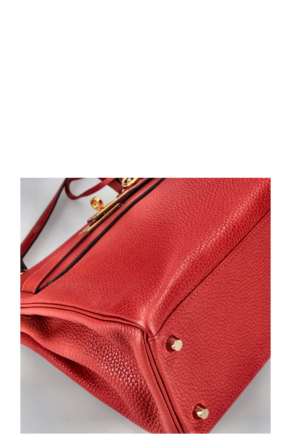 HERMÈS Kelly II 28 Clemence Rouge Casaque