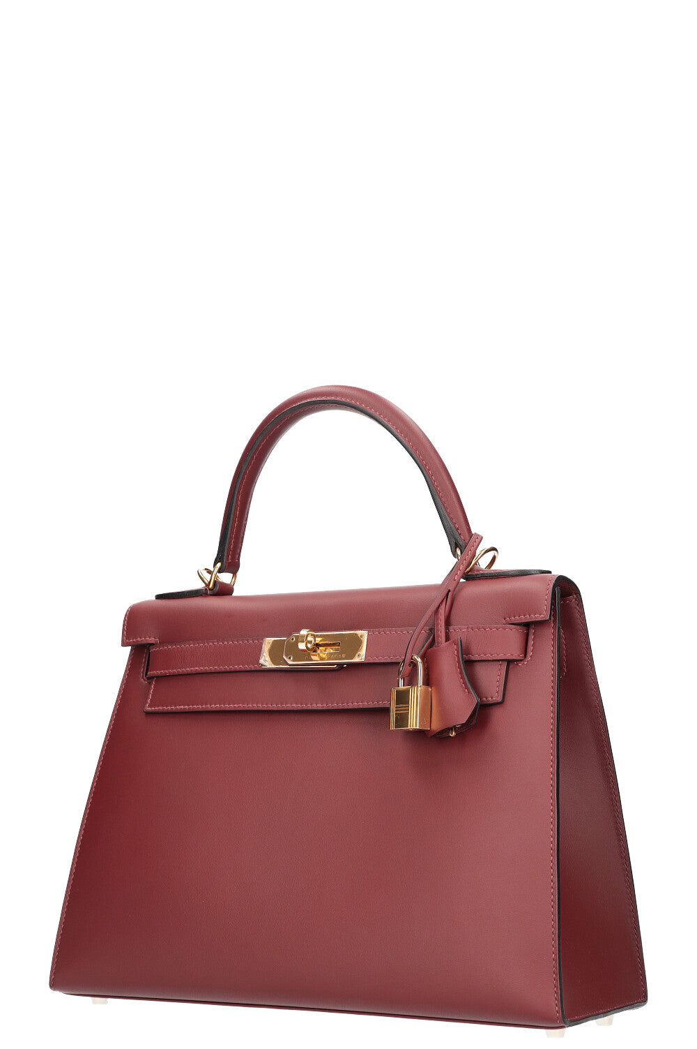 HERMÈS Kelly 28 Amazone Sombrero Rouge H