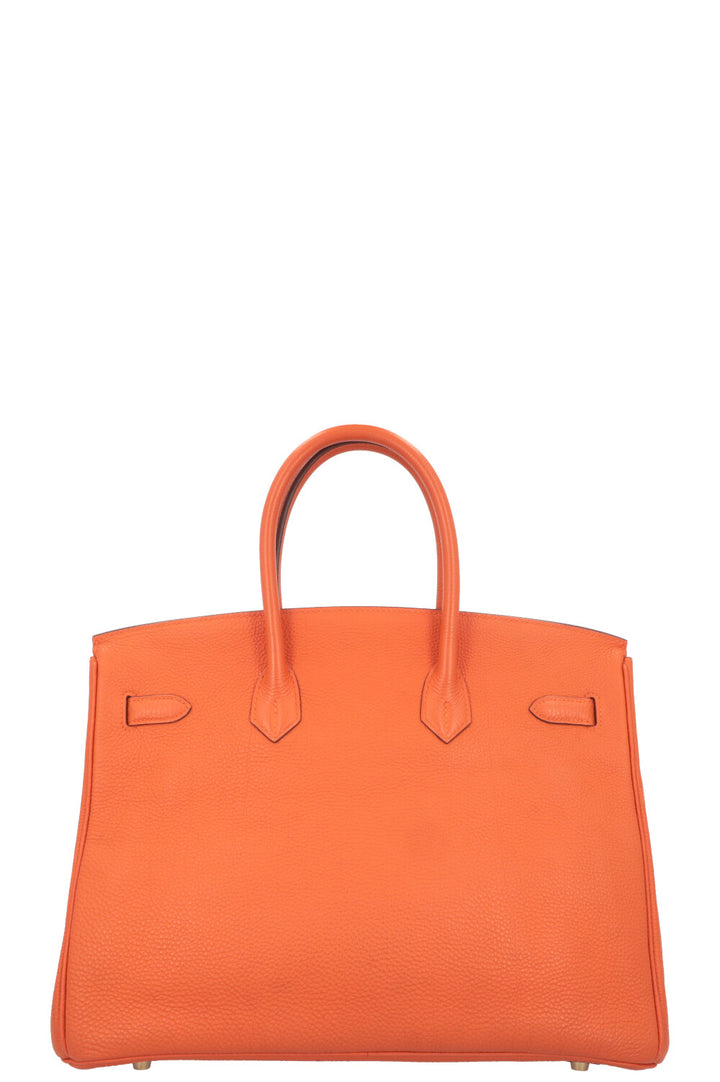 HERMÈS Birkin 35 Togo Orange