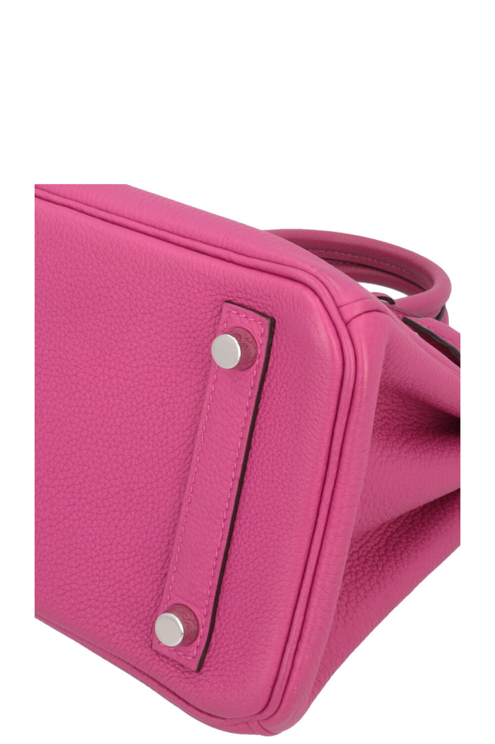 HERMÈS Birkin 25 Togo Rose Pourpre