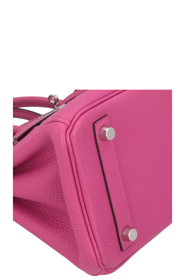 HERMÈS Birkin 25 Togo Rose Pourpre