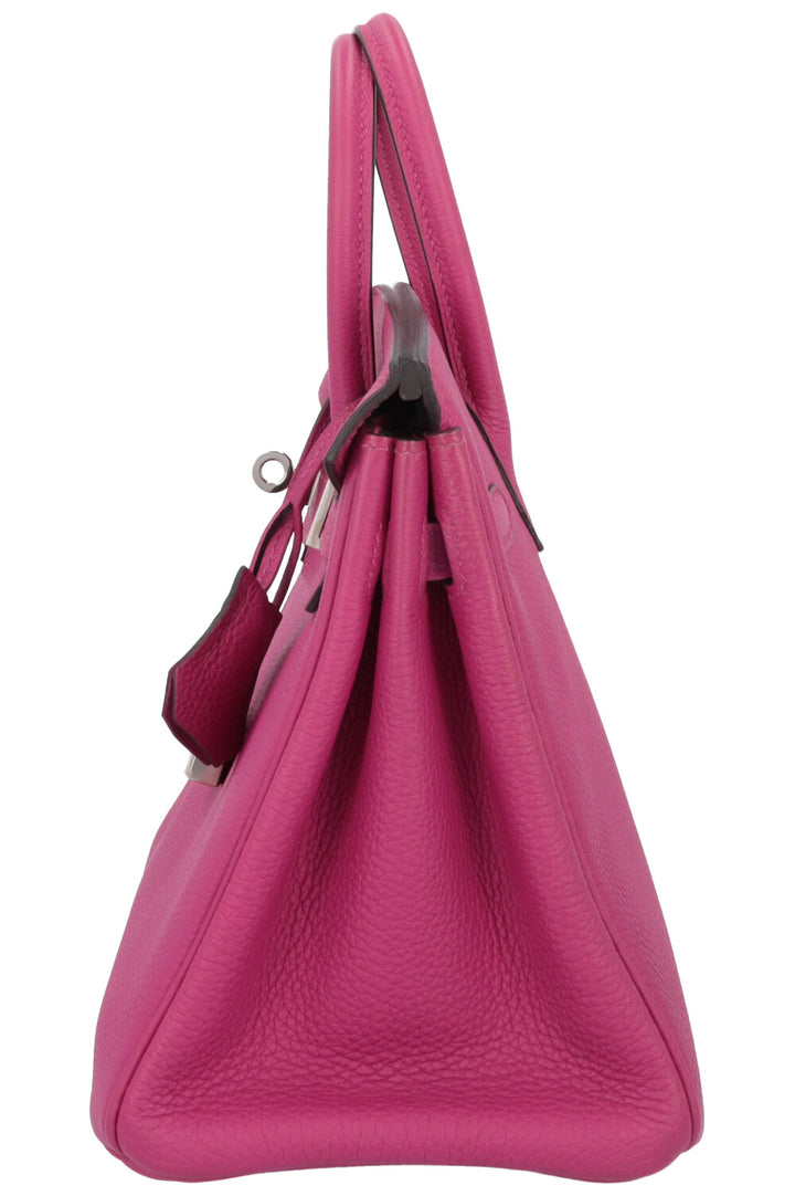 HERMÈS Birkin 25 Togo Rose Pourpre