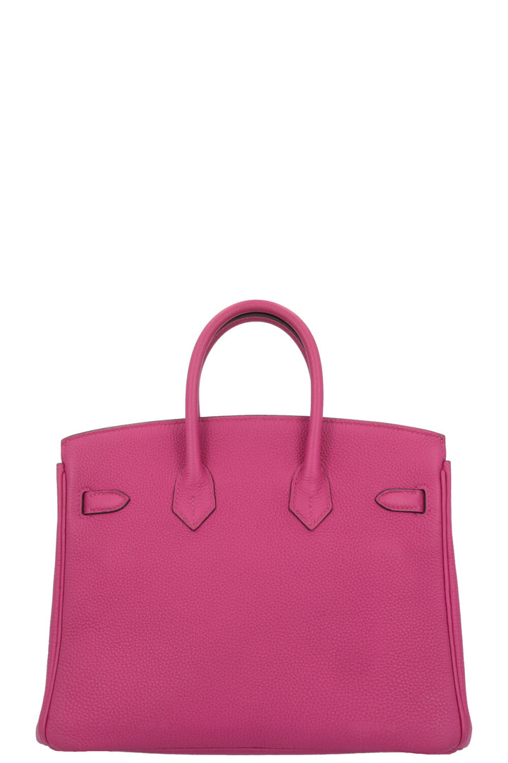 HERMÈS Birkin 25 Togo Rose Pourpre