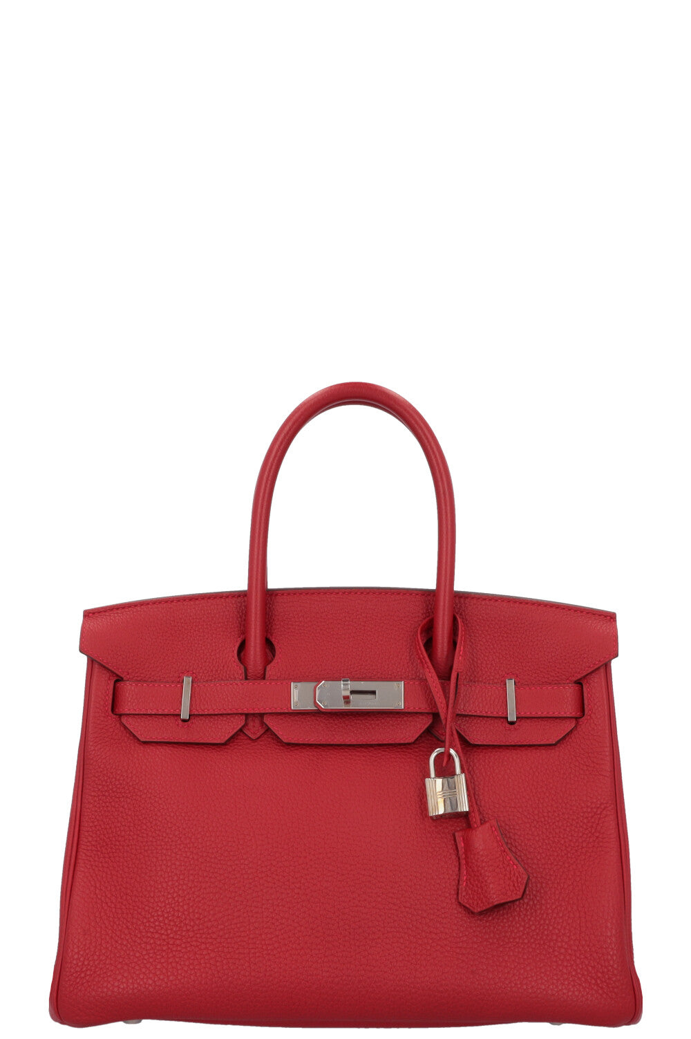 HERMÈS Birkin 30 Togo Rouge Vif