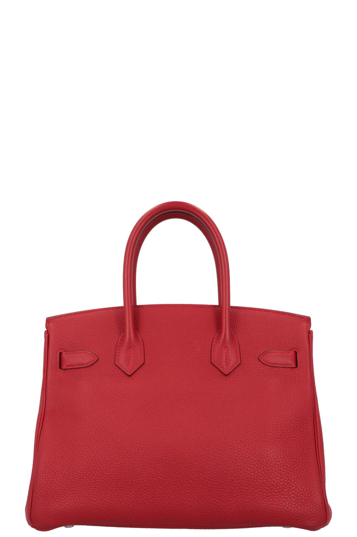 HERMÈS Birkin 30 Togo Rouge Vif