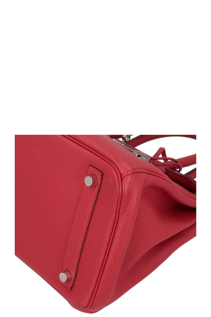 HERMÈS Birkin 30 Togo Rouge Vif