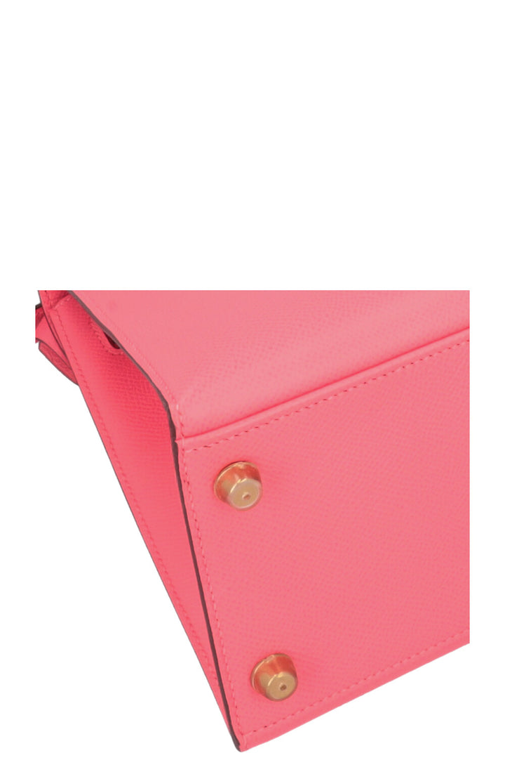HERMÈS Kelly Sellier 28 Epsom Rose Azalea