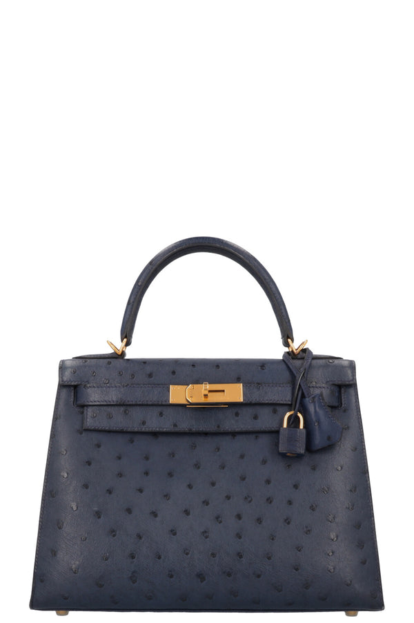 HERMÈS Kelly 28 Autriche Bleu Iris