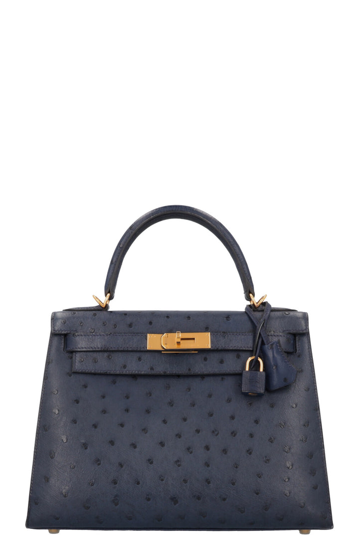 HERMÈS Kelly 28 Autriche Bleu Iris