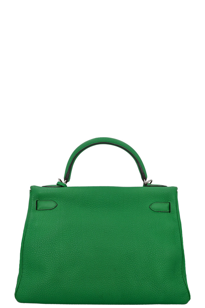 HERMÈS Kelly 32 Togo Vert Bambou