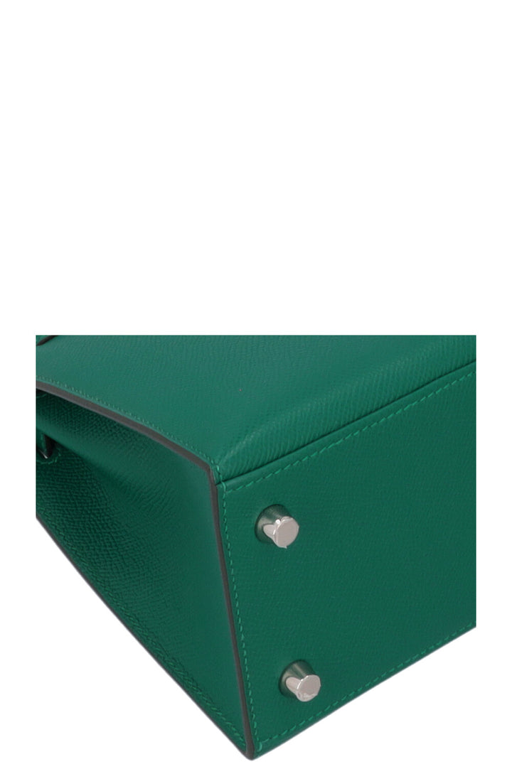HERMES Kelly 25 Epsom Vert Jade