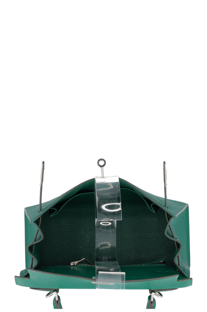 HERMES Kelly 25 Epsom Vert Jade