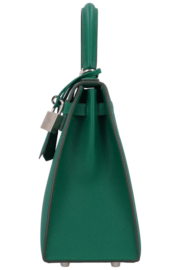 HERMES Kelly 25 Epsom Vert Jade