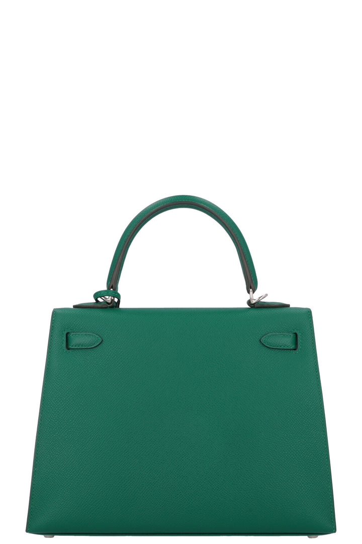 HERMES Kelly 25 Epsom Vert Jade