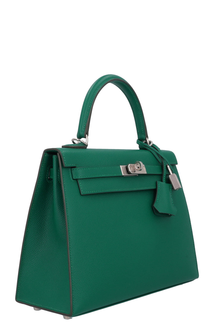 HERMES Kelly 25 Epsom Vert Jade