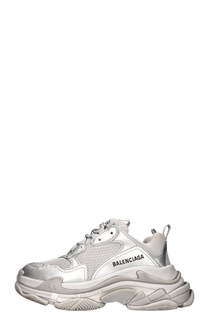 BALENCIAGA Triple S Sneaker Silver