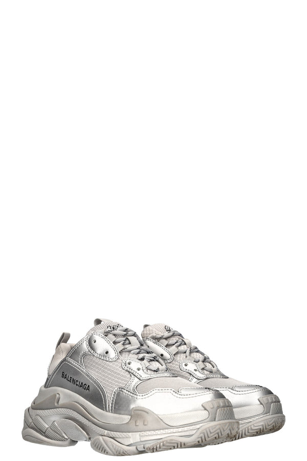 BALENCIAGA Triple S Sneaker Silver