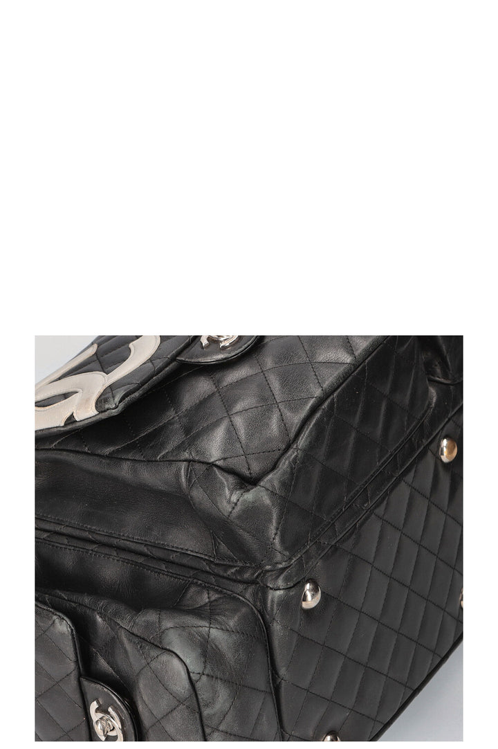 CHANEL Cambon Reporter Bag Black