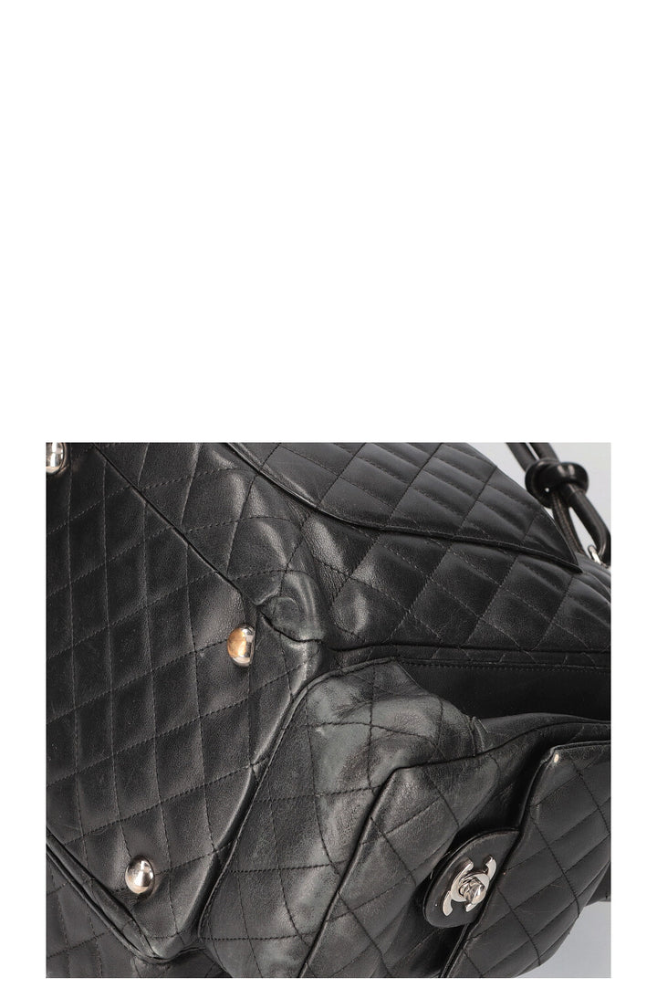 CHANEL Cambon Reporter Bag Black