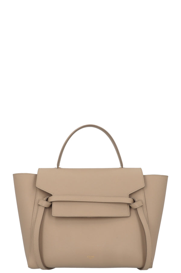 CELINE Mini Belt Bag Leather Beige