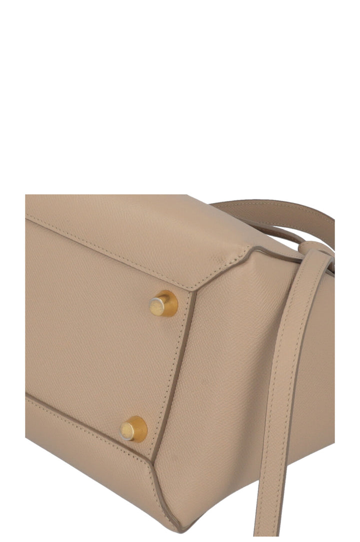 CELINE Mini Belt Bag Leather Beige