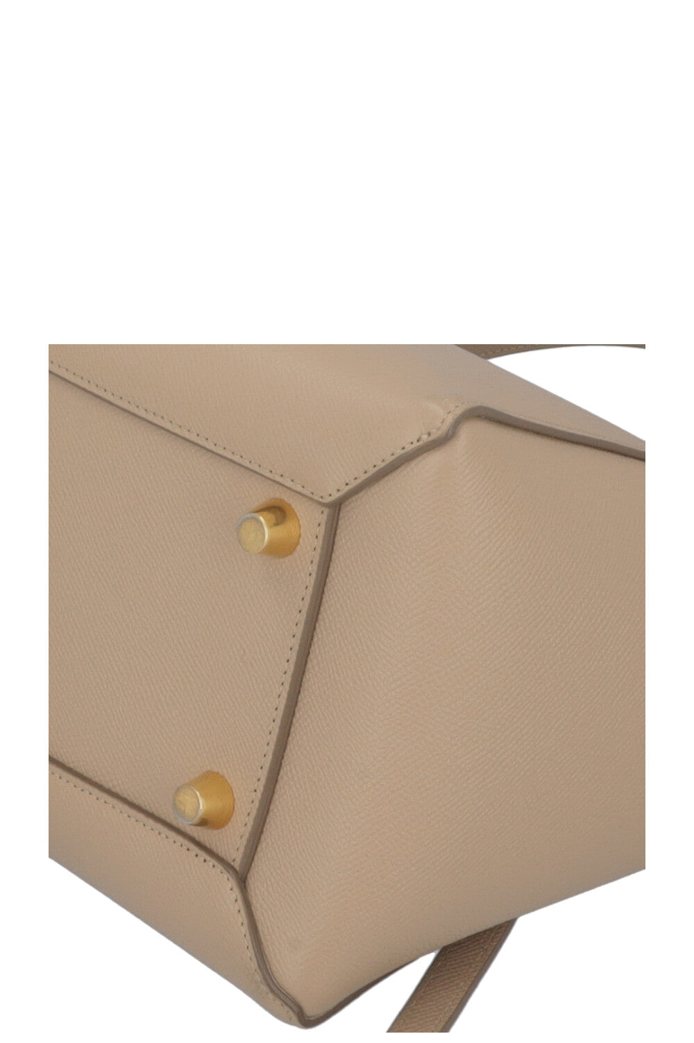 CELINE Mini Belt Bag Leather Beige