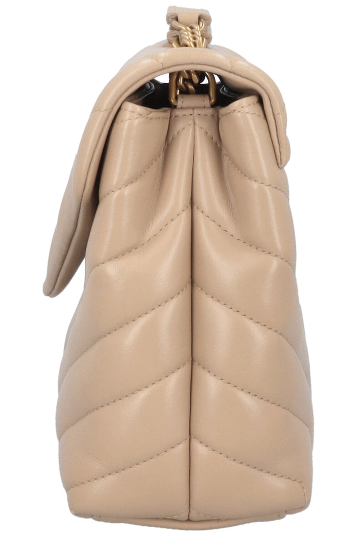 SAINT LAURENT LouLou Bag Small Beige