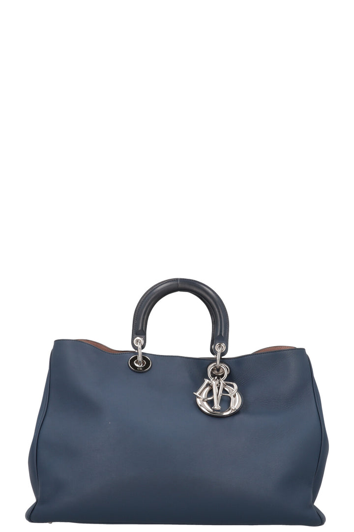 CHRISTIAN DIOR Diorissimo Bag Large Blue