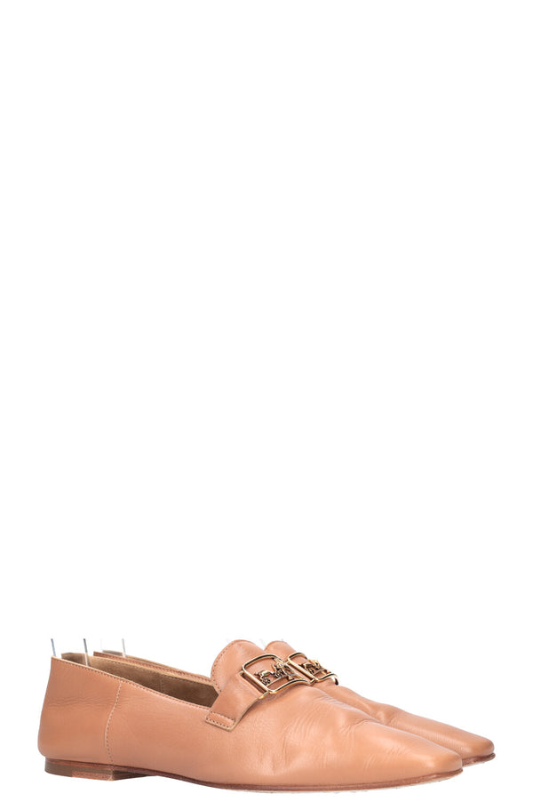 HERMÈS Vincennes Flats Brown