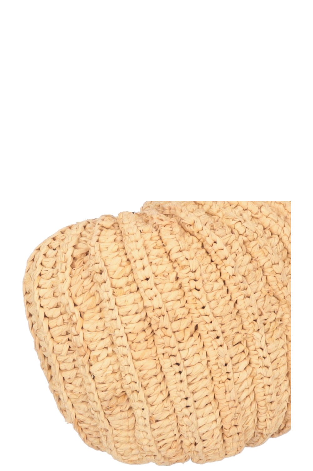 LOEWE Paulas Ibiza Shell Moon Raffia Crossbody Bag
